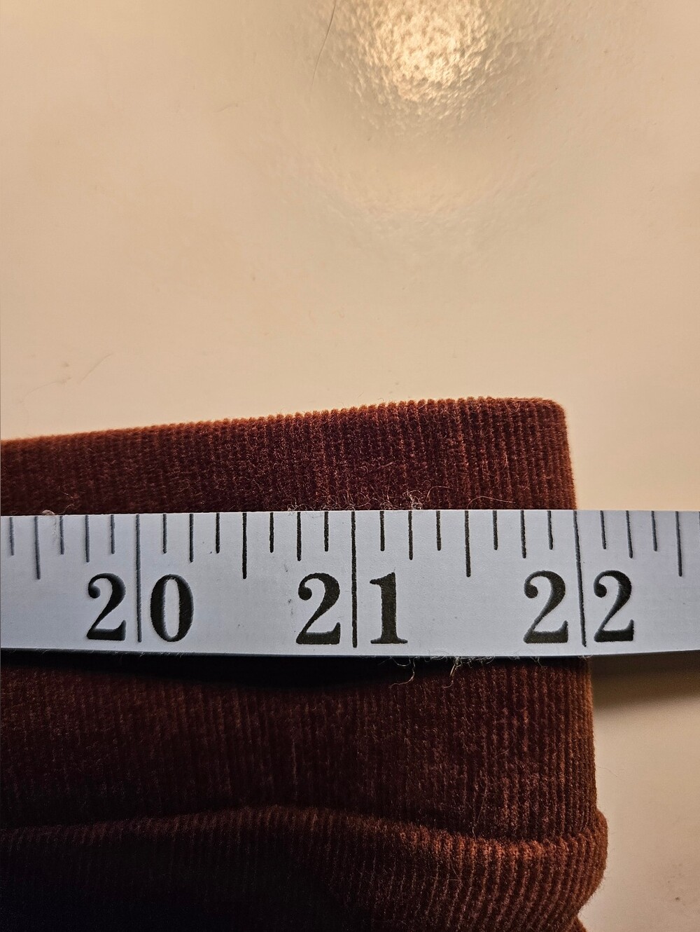 Cotton Torrid Corduroy Button Front Mini Skirt Cognac Brown Cottagecore Size 3X - Picture 6 of 8
